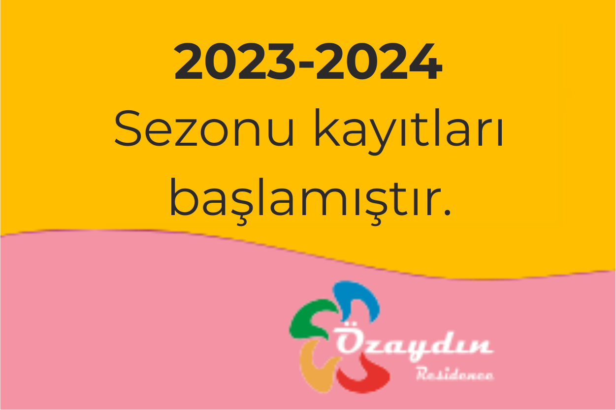 2022-2023 sezonu üniversite yurt kayıtları.